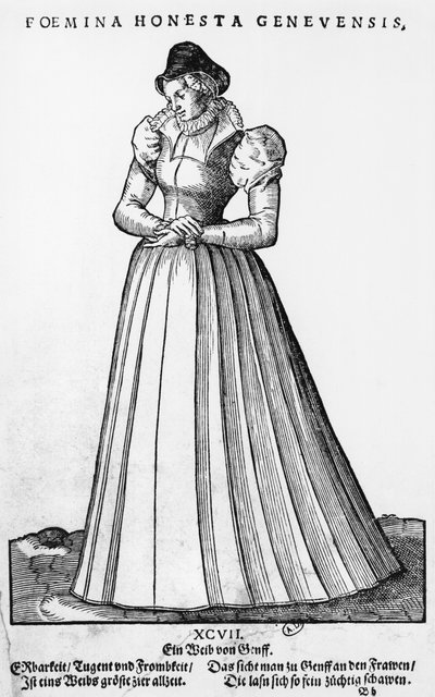 Honest Woman of Geneva by Swiss School