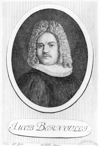 Portrait of Jacques Bernoulli by Swiss School