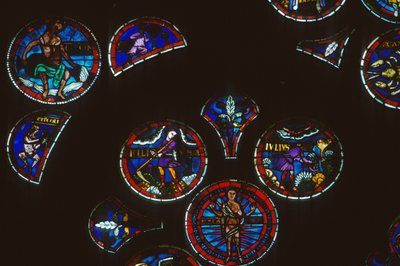 Rose Window (Detail) by Swiss School