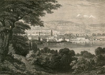 Zurich and the Zurichberg by Swiss School