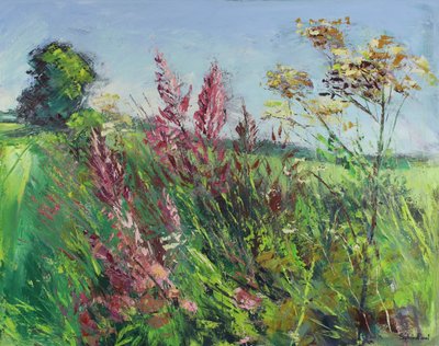 Country Footpath in Early Summer by Sylvia Paul