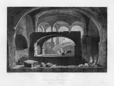 A Sepulchre at Seleucia, Mesopotamia IraqIran, 1841 by T Dixon
