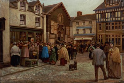 Warrington: Street Scene by T. Hesketh