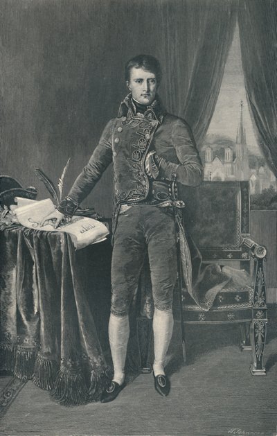 Napoleon Bonaparte, First Consul by T. Johnson