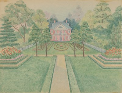 N.W. Stuyvesant Residence, c. 1936 by Tabea Hosier