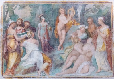 Parnassus by Taddeo Zuccari