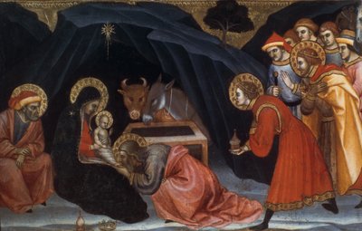 Epiphany, late 14th-early 15th century by Taddeo di Bartolo