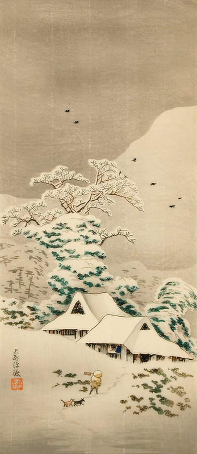 Sawatari in the Snow by Takahashi Hiroaki