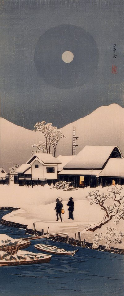 Snow at Nipponmatsu by Takahashi Hiroaki