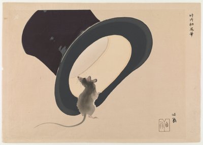 Mouse and Hat by Takeuchi Seiho
