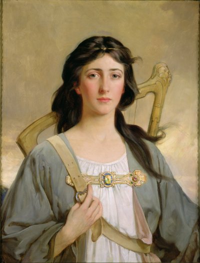 Erin, The Spirit of Ireland, 1898 by Talbot Hughes