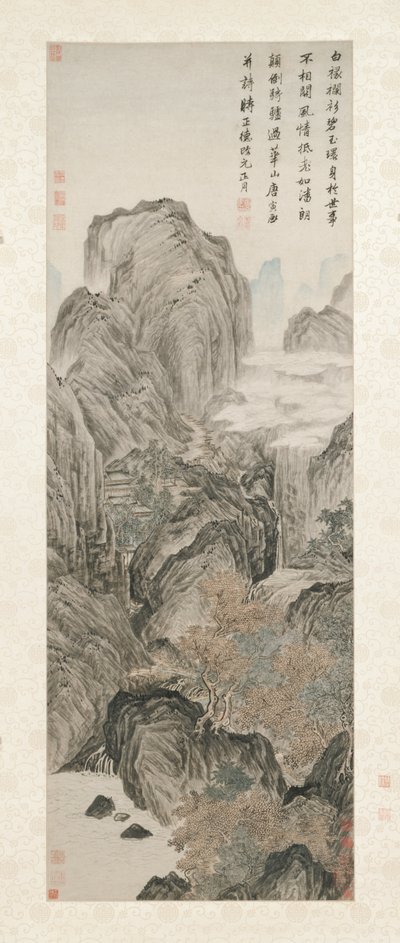 Mount Hua by Yin Tang