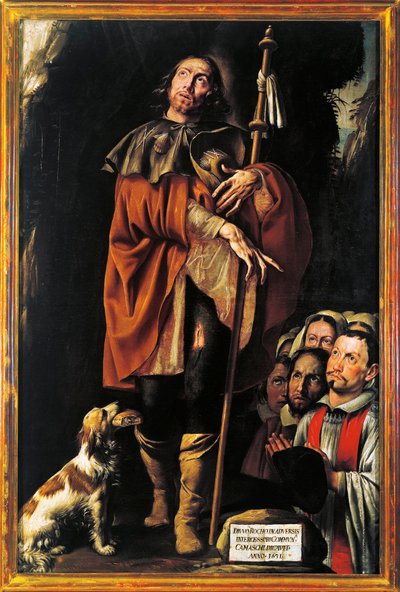 Painting of Saint Roch by Tanzio da Varallo