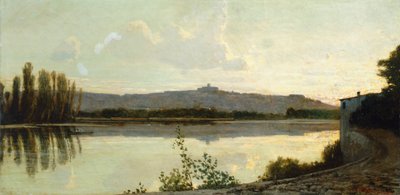 The Arno by Telemaco Signorini