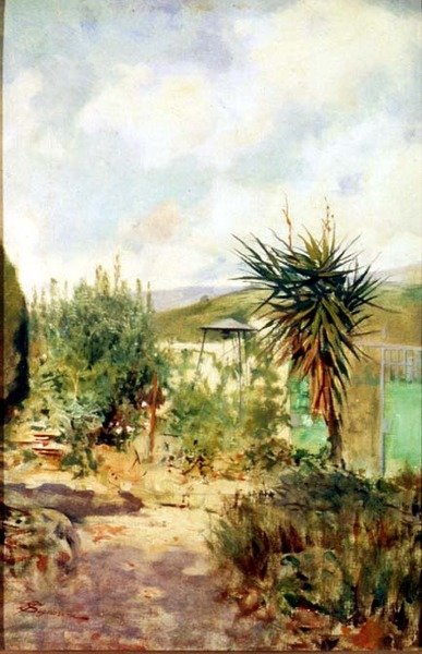 The Garden of Careggi by Telemaco Signorini