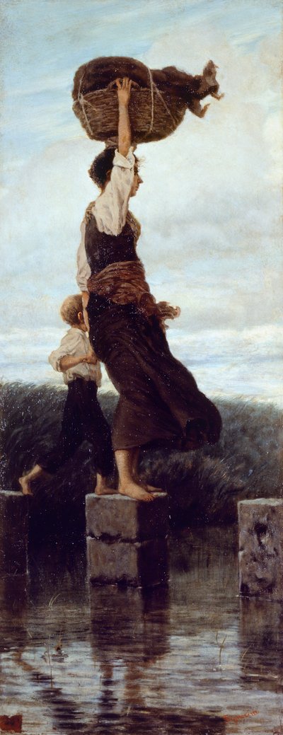 Windy Day by Telemaco Signorini