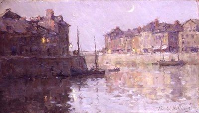 Twilight, St. Valery en Caux, Normandy by Terrick Williams