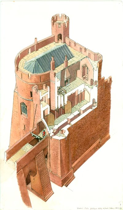 Goodrich Castle by Terry Ball