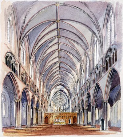 Hailes Abbey, 13th century, c. 1990-2010 by Terry Ball