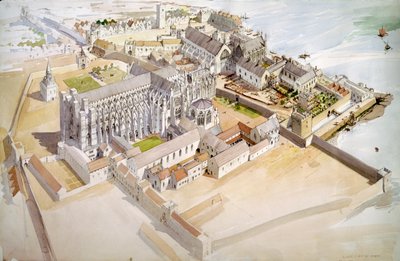 Jewel Tower, Westminster by Terry Ball