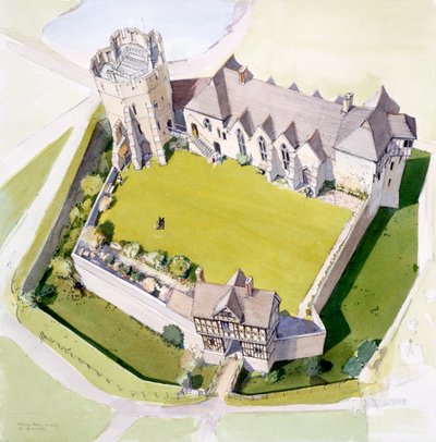 Stokesay Castle by Terry Ball
