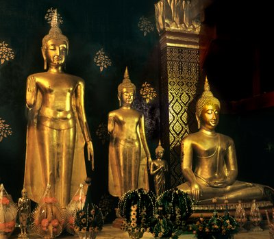 Buddhas from Sukhothai period by Thai School