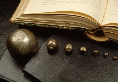 Bullet coins from the Ayutthaya period by Thai School
