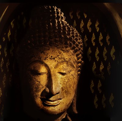 Head of a Buddha, Sukhothai period by Thai School