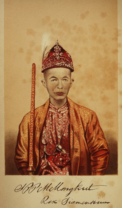 Portrait of King Mongkut by Thai School