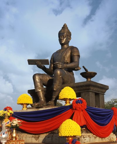 Ram Khamhaeng the Great by Thai School