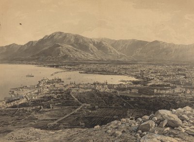 The Harbor of Piraeus by Themistocles von Eckenbrecher