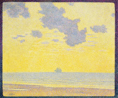 Big Clouds by Théo van Rysselberghe