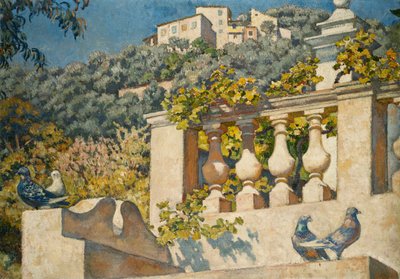 The Balustrade by Théo van Rysselberghe
