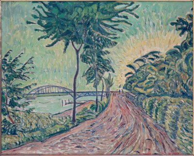 Havel Bridge near Baumgarten Bridge by Theo von Brockhusen