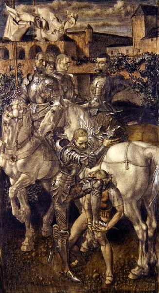 Knights of the Grail by Theodor Baierl
