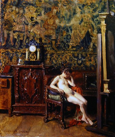 The Model by Theodor Baierl