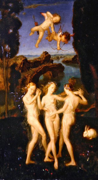 The Three Graces by Theodor Baierl