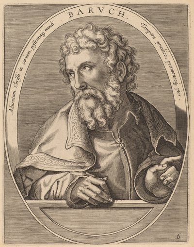 Baruch by Theodor Galle after Jan van der Straet