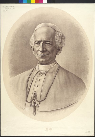 Pope Leo XIII by Theodor Mayerhofer