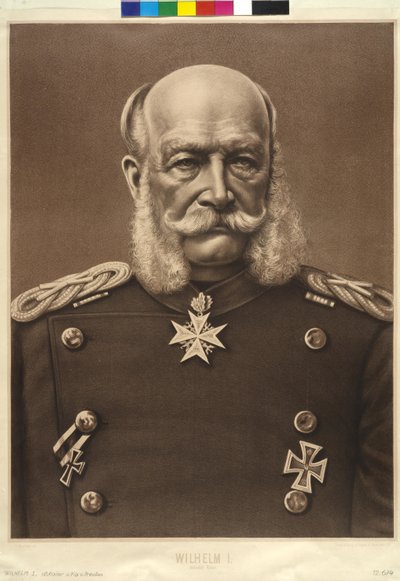 William I, German Emperor by Theodor Mayerhofer