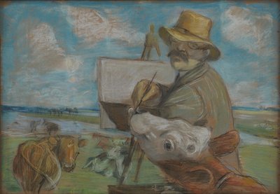 Self-Portrait by Theodor Philipsen