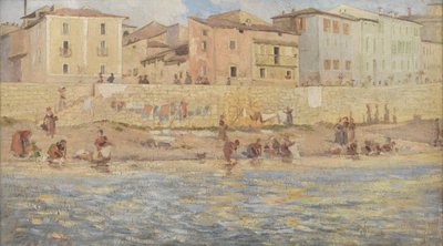 The River Liri, Italy by Theodor Philipsen