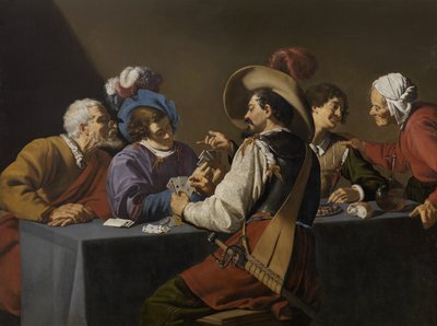 Playing Cards by Theodor Rombouts