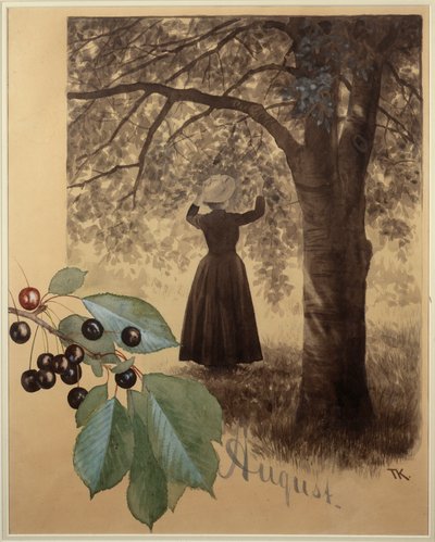 August by Theodor Kittelsen