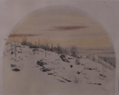 February by Theodor Kittelsen