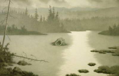 Nokken Screams by Theodor Kittelsen
