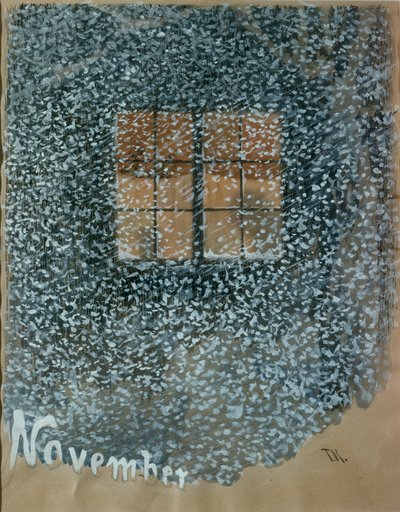 November by Theodor Kittelsen