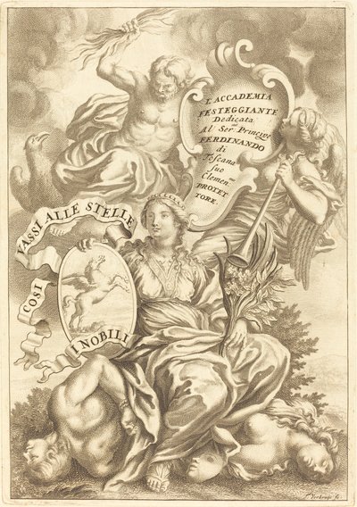 Dedication Plate by Theodor Verkruis