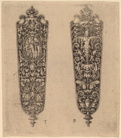 Ornament for Knife Handle by Theodor de Bry