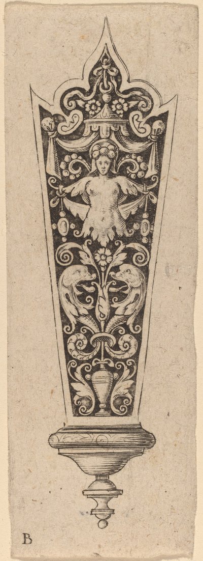 Ornament for Knife Handle by Theodor de Bry